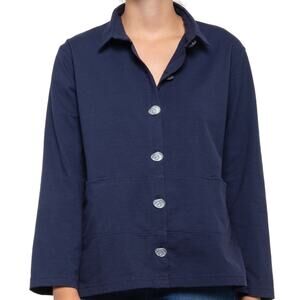 Neon Buddha Women's Navy Blue Mantra Jacket Size XS NEW